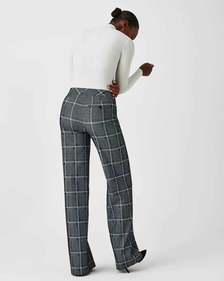 Spanx Perfect Pant Wide Leg - Classic Plaid – Mine and Yours Boutique