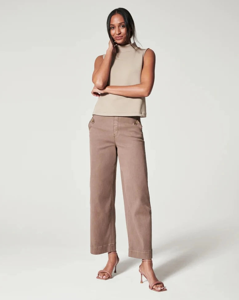 Spanx Twill Cropped Pant - Bronze Glow – Mine and Yours Boutique