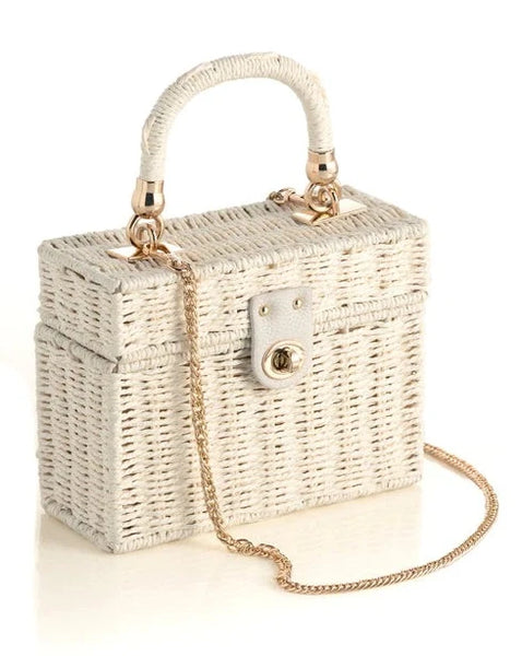 SHIRALEAH Imelda Top Handle Bag - Ivory