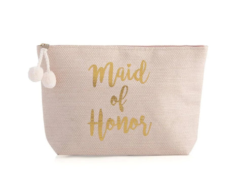 Maid of Honor Zip Pouch -Blush