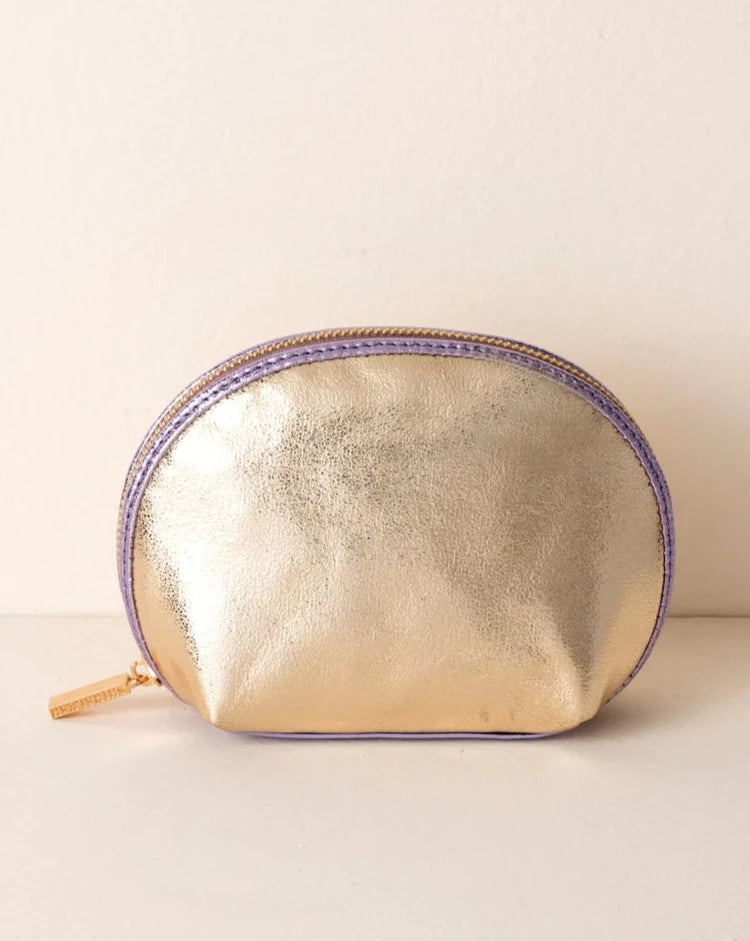 Shiraleah Skyler Cosmetic Pouch - Gold