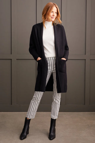 TRIBAL | Open Coatigan w/ Patch Pockets