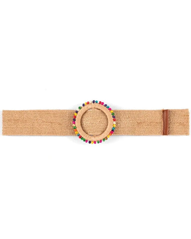 SHIRALEAH Aurora Belt - Natural