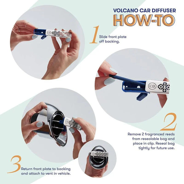 CB Volcano Car Diffuser Fragrance Refills