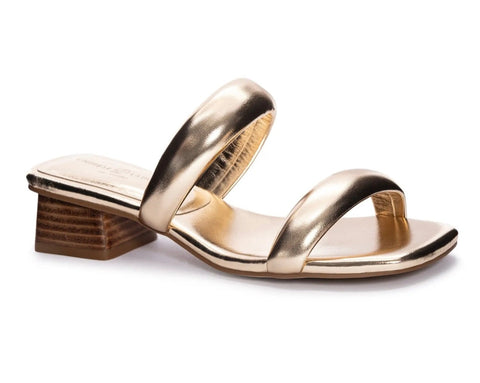 Chinese Laundry Alistair Dress Slide - Gold