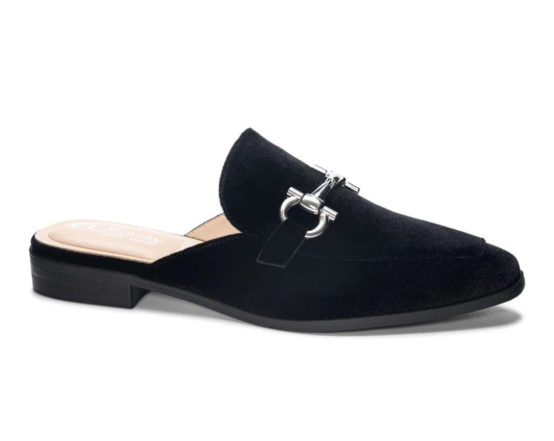 Chinese Laundry Score Velvet Dress Mule - Black