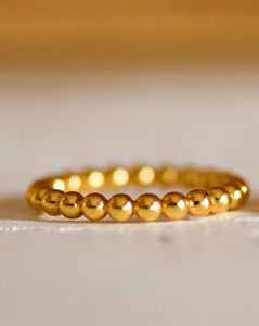 TJD Solid Dotted Ring