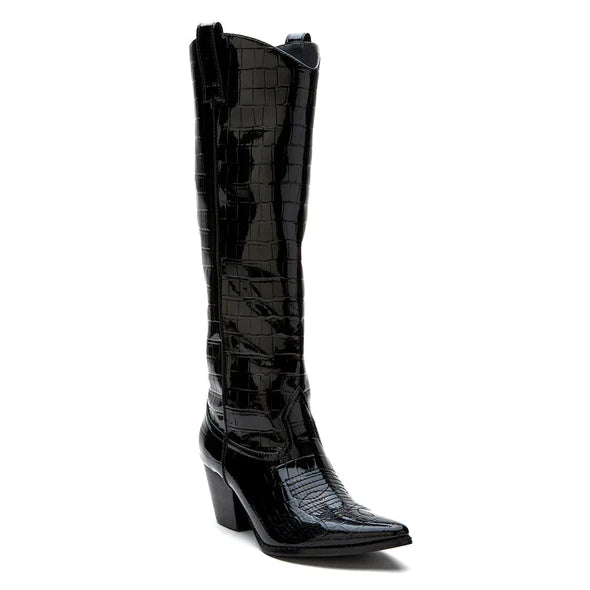 Matisse Jax Croc Boot - Black