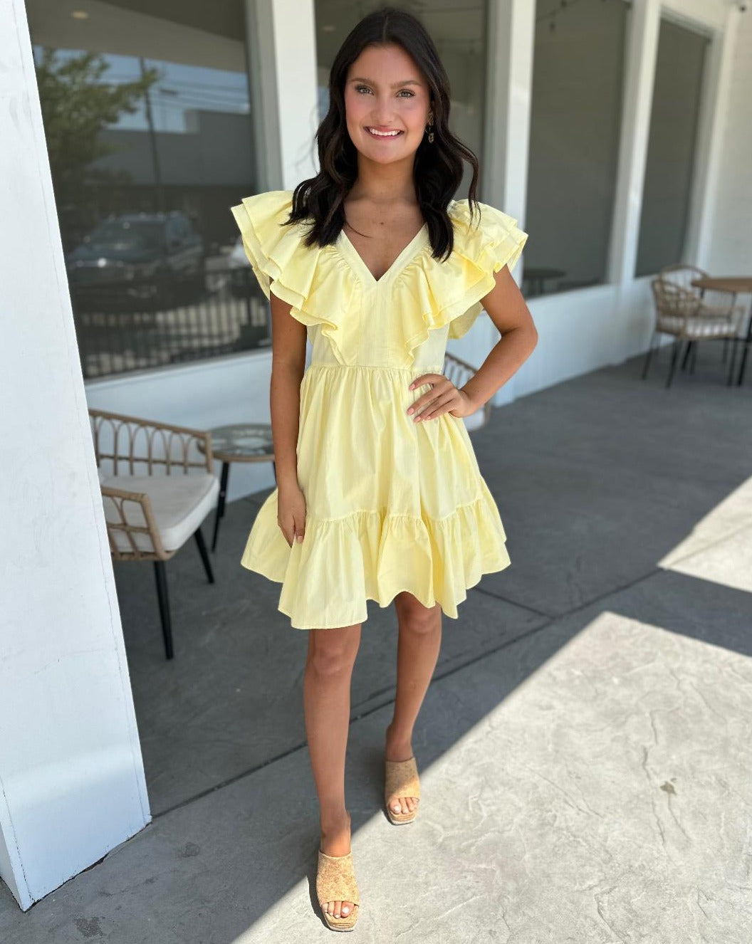 Sunshine & Summertime Dress - Buttercup