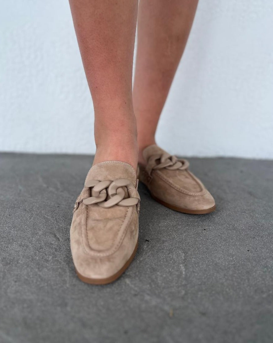 Steve Madden Cally Mule - Sand Suede