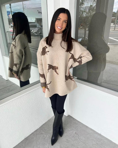 In The Wild Sweater - Oatmeal