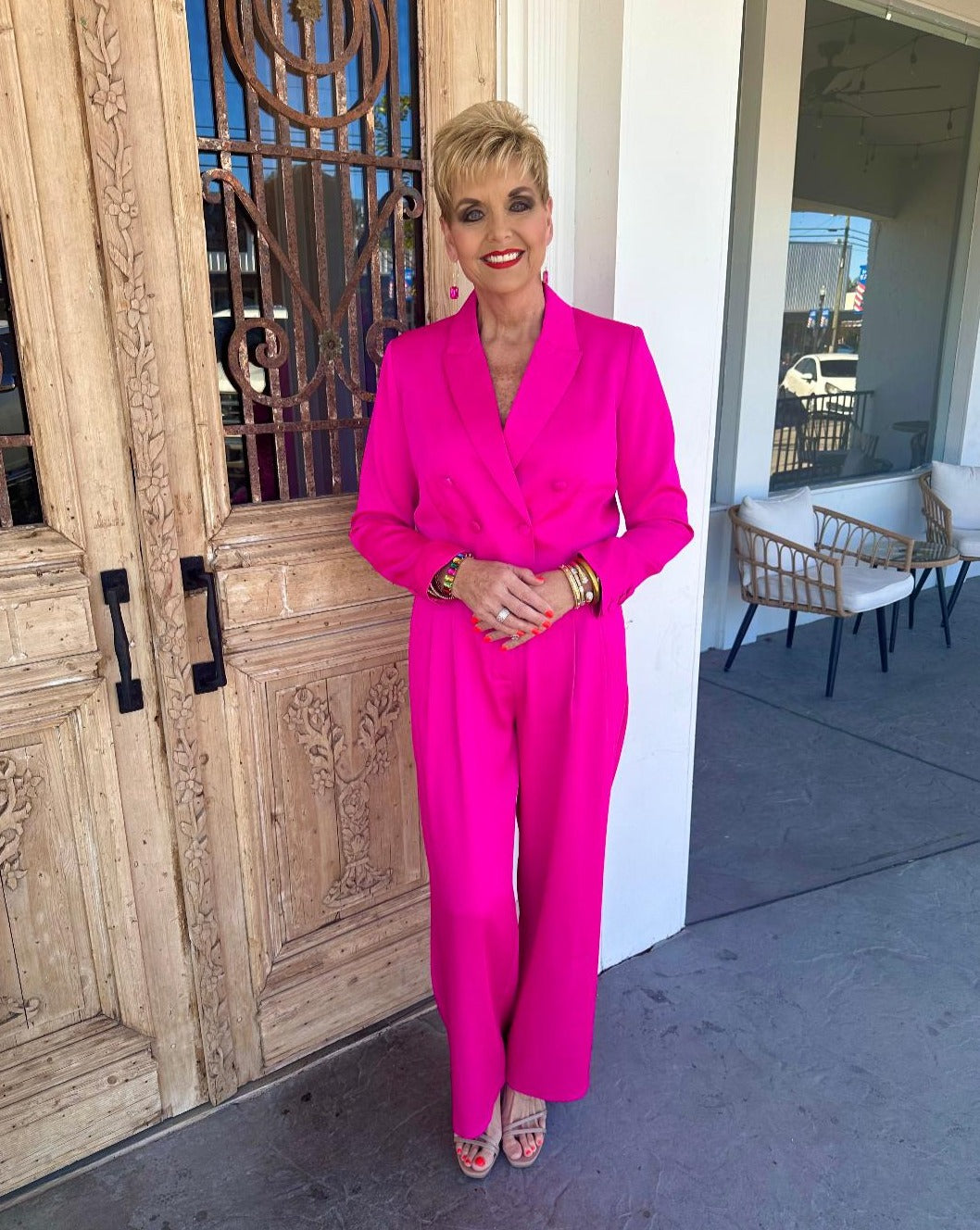 Hailey Pant - Fuchsia