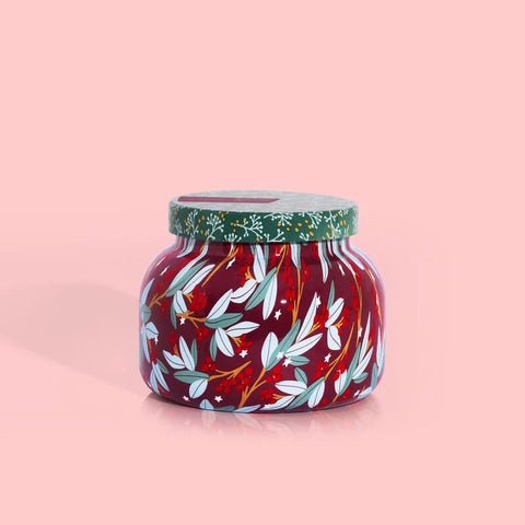 CB Tinsel & Spice Holiday Pattern Play Signature Jar, 19 oz