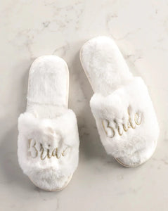 Shiraleah "Bride" Slippers - Ivory