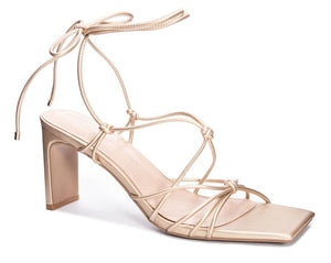 Chinese Laundry Yita Strappy Heels - Gold