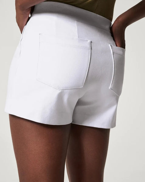 Spanx On The Go 4" Short - Classic White